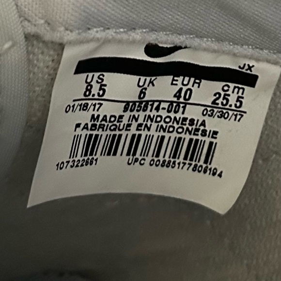 Nike Classic Cortez Premium W Leather Uppers Snake Scale grey size 8.5 US 6 UK - Picture 11 of 12